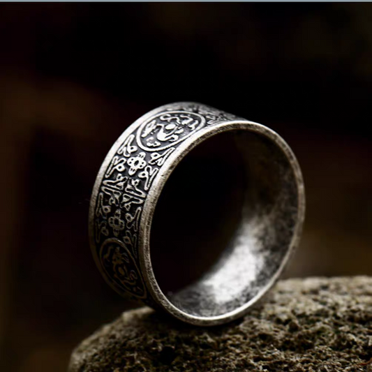 Four Guardian Beasts Ring – Bold Protection & Strength for Men