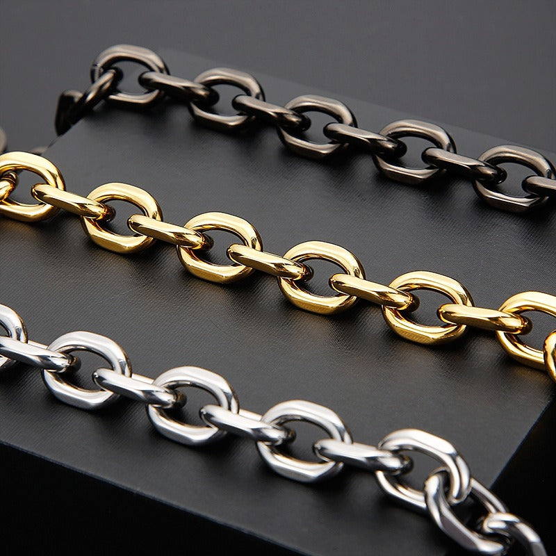 Bracciale da uomo Kemstone con bilanciere in acciaio al titanio – Forza nello stile KB94657-BD