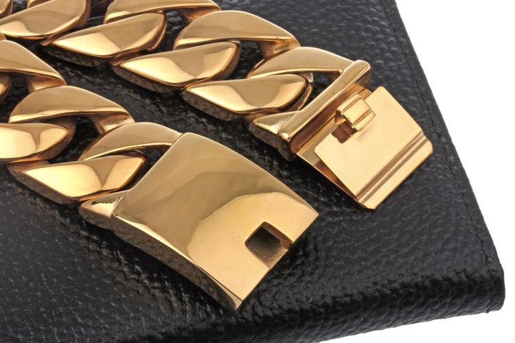 Kemstone Men’s 26mm Heavy Cuban Link Bracelet – Stainless Steel 18K Gold Plated | Hip-Hop Streetwear Jewelry KB27589-D
