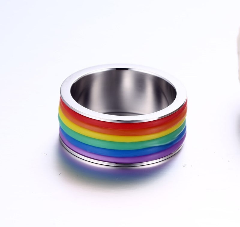 Kemstone Titanium Steel Color-Infused Ring - Modern Everyday Accessory for Bold Personal Style PR-001