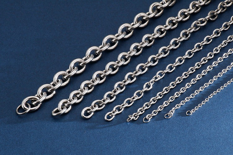 Pulsera Kemstone calada en forma de O - Joyería geométrica de acero inoxidable KB113951-Z