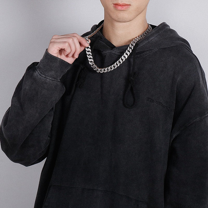 Kemstone Bold Cuban Link Chain - Stainless Steel Hiphop Necklace with Full-Cut Sparkling Stones KS102416-BD