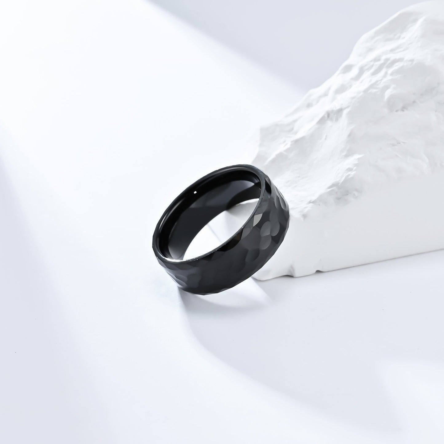 Kemstone Men’s Tungsten Carbide Ring – Minimalist Band Jewelry K-T040