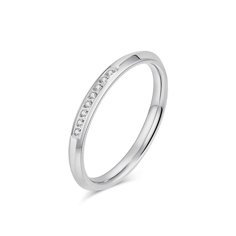 Celestial Whisper Adjustable Ring – Gold/Silver Plated Titanium Steel with 3A Zirconia