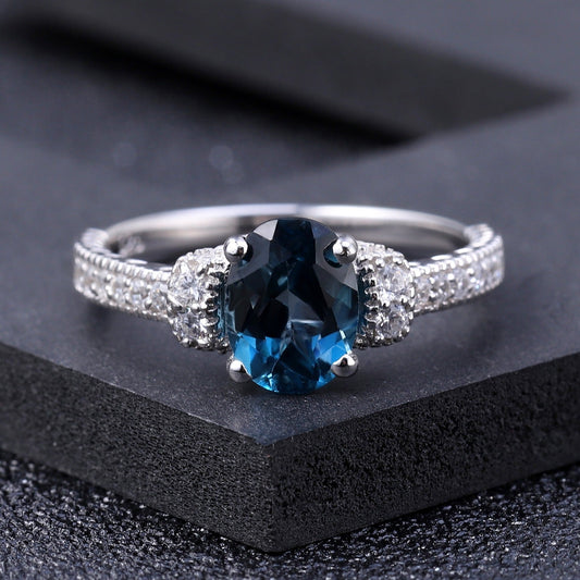 Why London Blue Topaz Is Becoming a Romantic Alternative to Diamond Wedding Rings