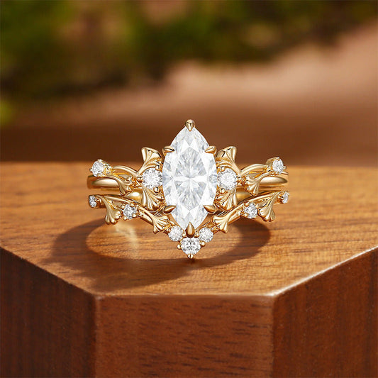 Marquise Moissanite Ring Guide: Styles, Meaning & Buying Tips