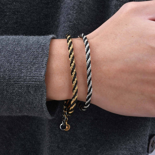 How to Layer Men's Necklaces and Bracelets Without Overdoing It