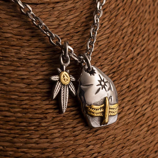 Symbols of Strength and Freedom: Styling the Leaf & Eagle Pendant Necklace