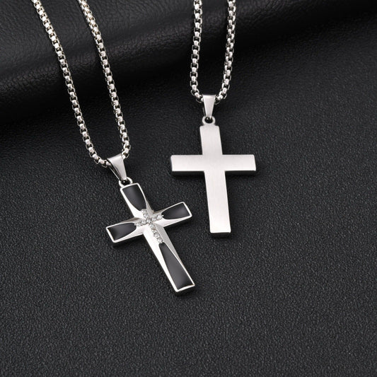 Are Black Cross Necklaces in Style for Men? Meaning, Fashion &amp; How to Wear Them
