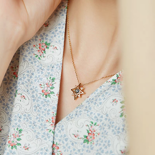 Styling with the Star Sea of People Necklace: Blue Topaz & Zircon Fashion Guide