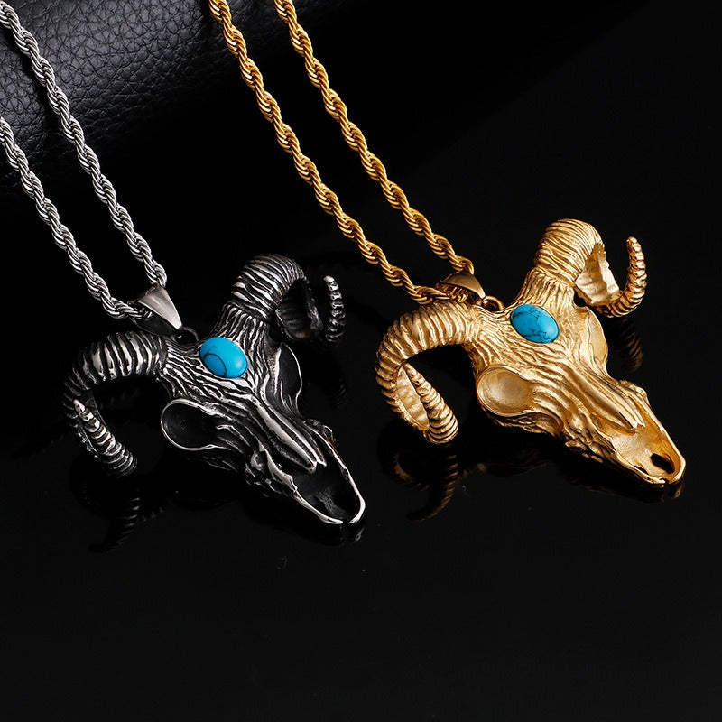 What Does a Ram Skull Necklace Mean? Symbolism, Strength &amp; Style