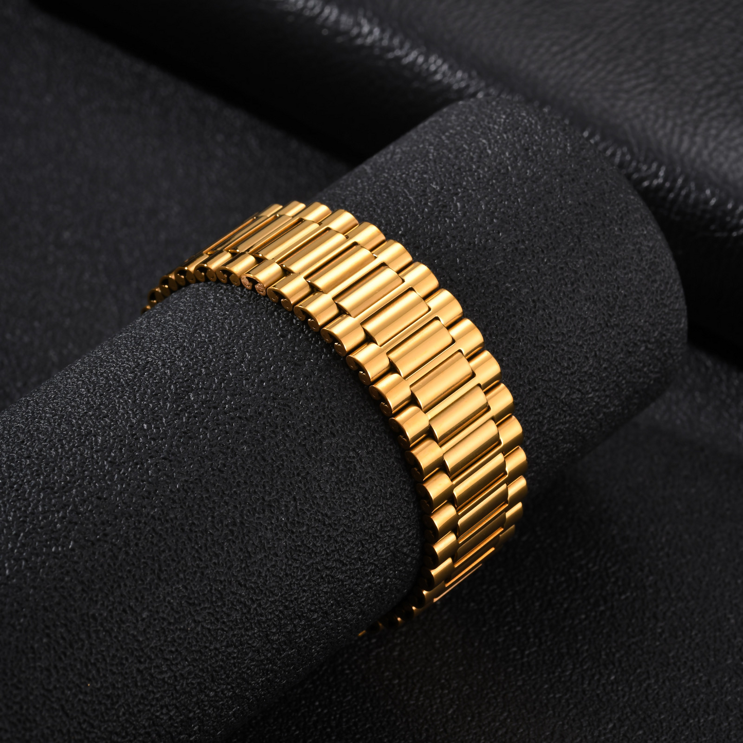 Kemstone Stainless Steel Bracelet for Men Watch Band Link Style BR-1053
