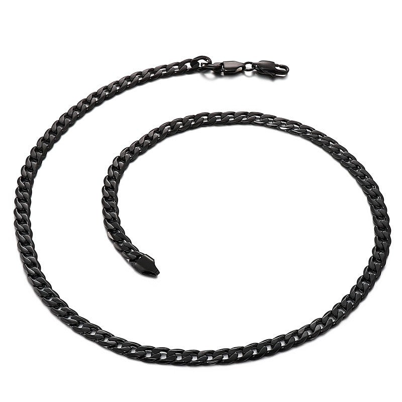 Kemstone NK Chain Titanium Steel Necklace - Modern Men's Jewelry KB84417-CD
