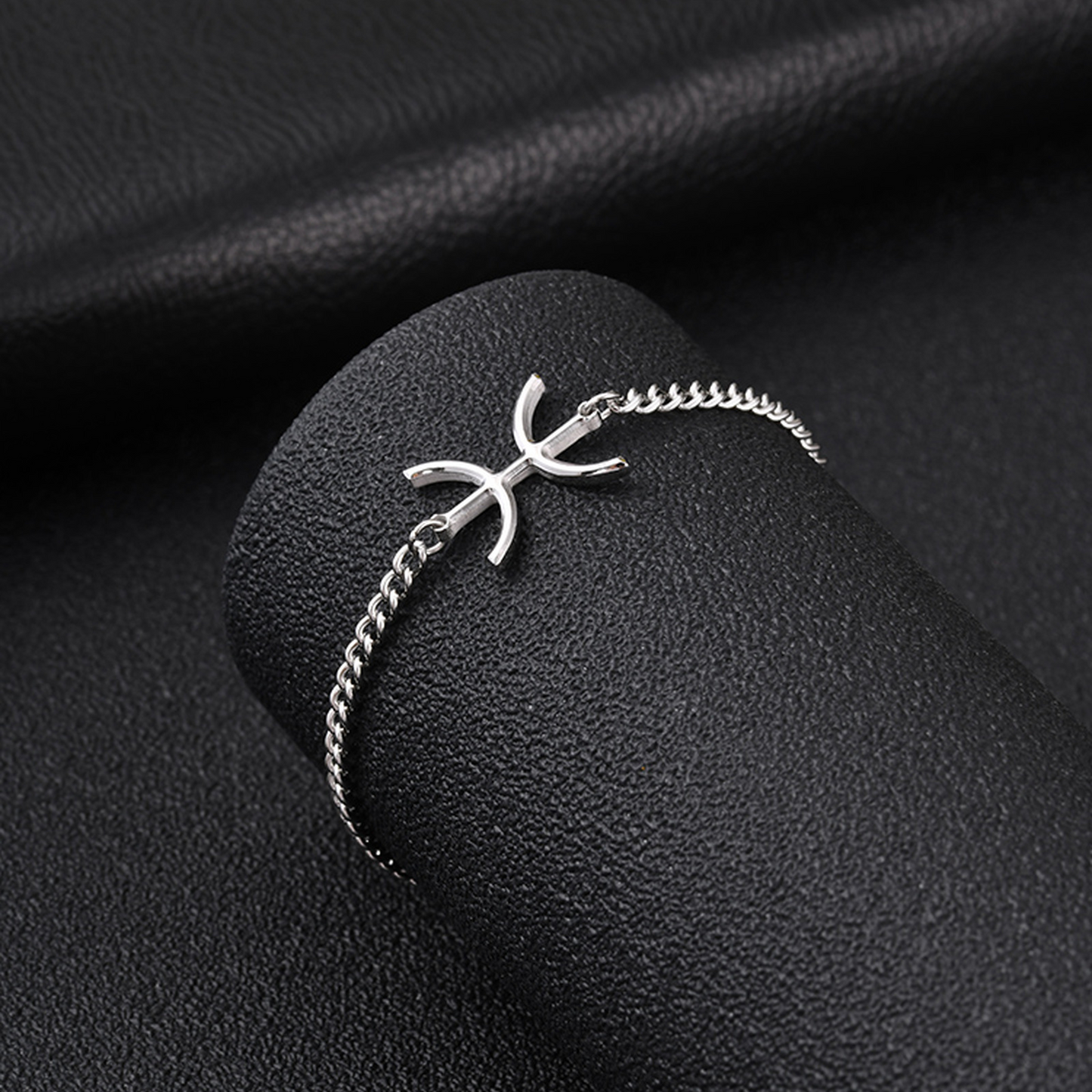 Kemstone Stainless Steel Tribal Inspired Dual Wear Necklace Bracelet for Men Hip Hop Minimal Chain BR-3040