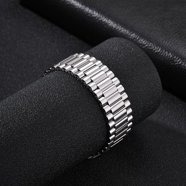 Kemstone Stainless Steel Bracelet for Men Watch Band Link Style BR-1053