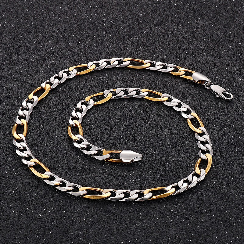 Kemstone NK Chain Titanium Steel Necklace - Modern Men's Jewelry KB84417-CD