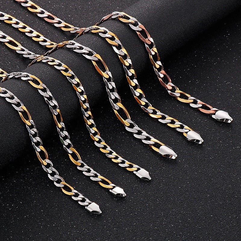 Kemstone NK Chain Titanium Steel Necklace - Modern Men's Jewelry KB84417-CD