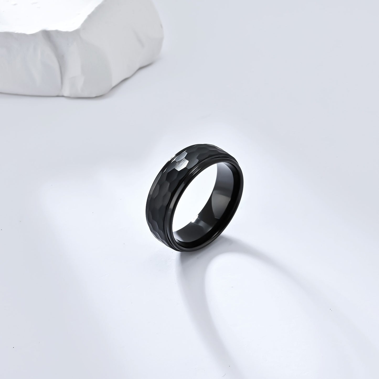 Kemstone Men’s Tungsten Carbide Ring – Minimalist Band Jewelry K-T040