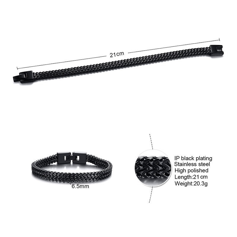 Kemstone Stainless Steel Dragon Bone Chain Bracelet - Hip Hop Design for Men, Unisex Urban Style, Everyday Durable Accessory BR-642