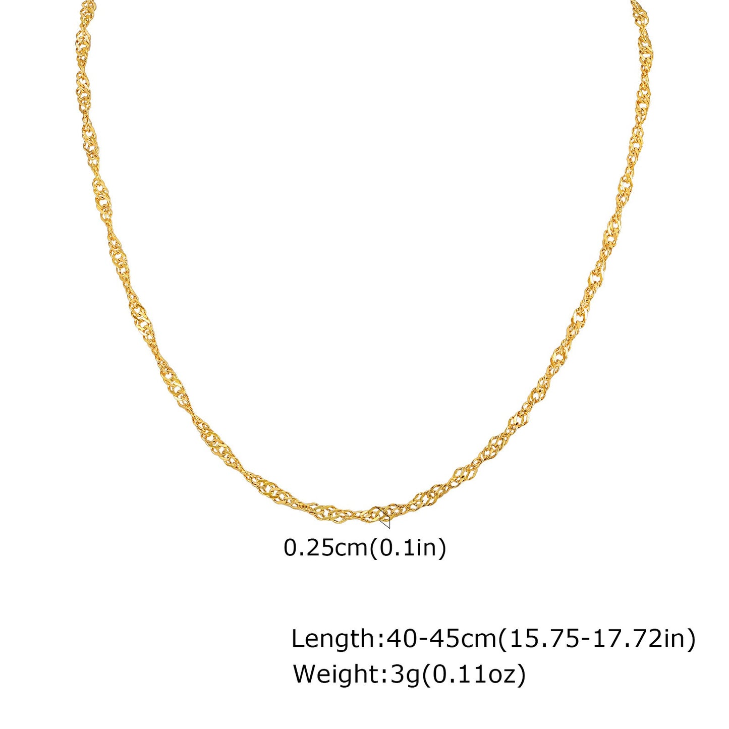 Bracciale e cavigliera in acciaio inossidabile con effetto onda d'acqua - Eleganza personalizzata per la grazia quotidiana BR-1315