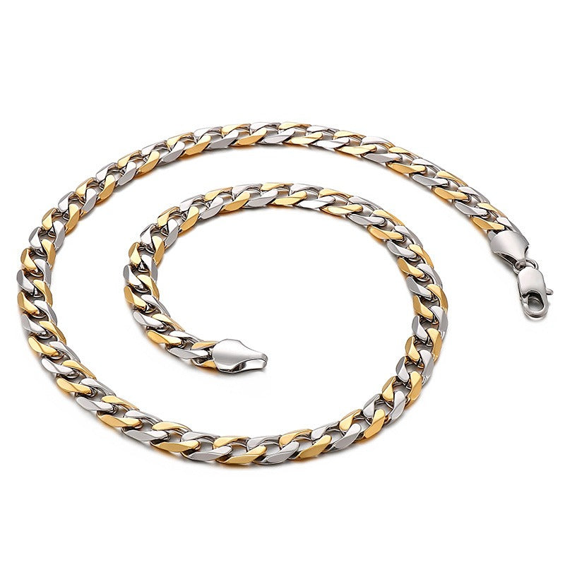 Kemstone NK Chain Titanium Steel Necklace - Modern Men's Jewelry KB84417-CD