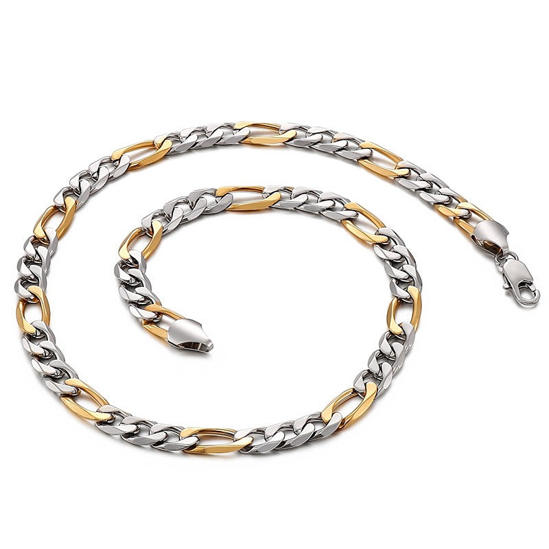 Kemstone NK Chain Titanium Steel Necklace - Modern Men's Jewelry KB84417-CD