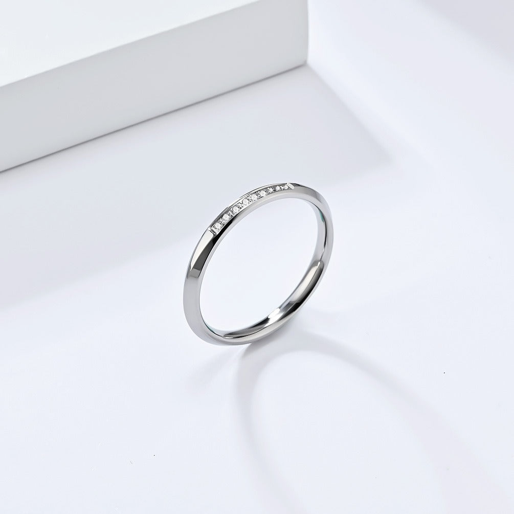 Celestial Whisper Adjustable Ring – Gold/Silver Plated Titanium Steel with 3A Zirconia