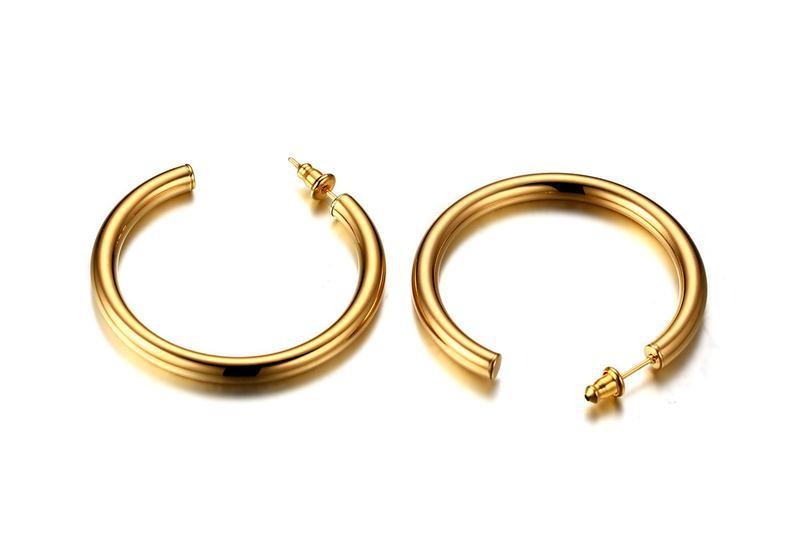 Aros de acero de titanio Kemstone de 42 mm: diseño elegante y ligero, hipoalergénicos y de uso diario EH-196