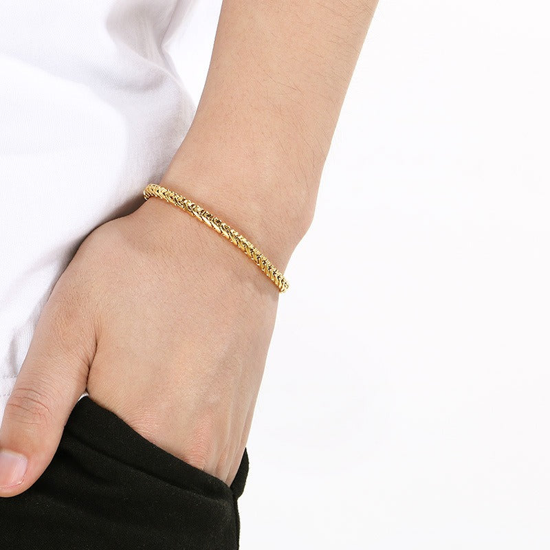 Kemstone Titanium Steel Claw Chain Bracelet & Necklace for Men & Women KB207097-Z