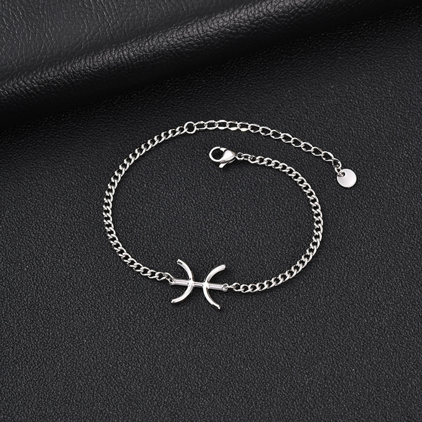 Kemstone Stainless Steel Tribal Inspired Dual Wear Necklace Bracelet for Men Hip Hop Minimal Chain BR-3040