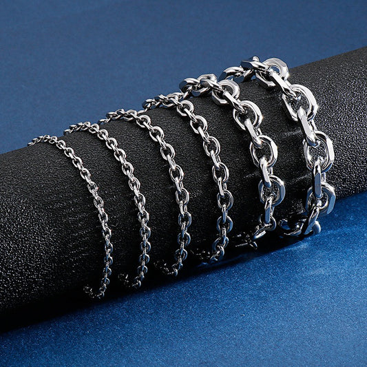 Kemstone Titanium Steel O-Ring Bracelet – Industrial Punk Men’s Street Jewelry KB126640-Z