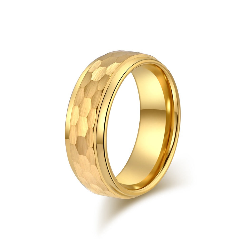 Kemstone Men’s Tungsten Carbide Ring – Minimalist Band Jewelry K-T040