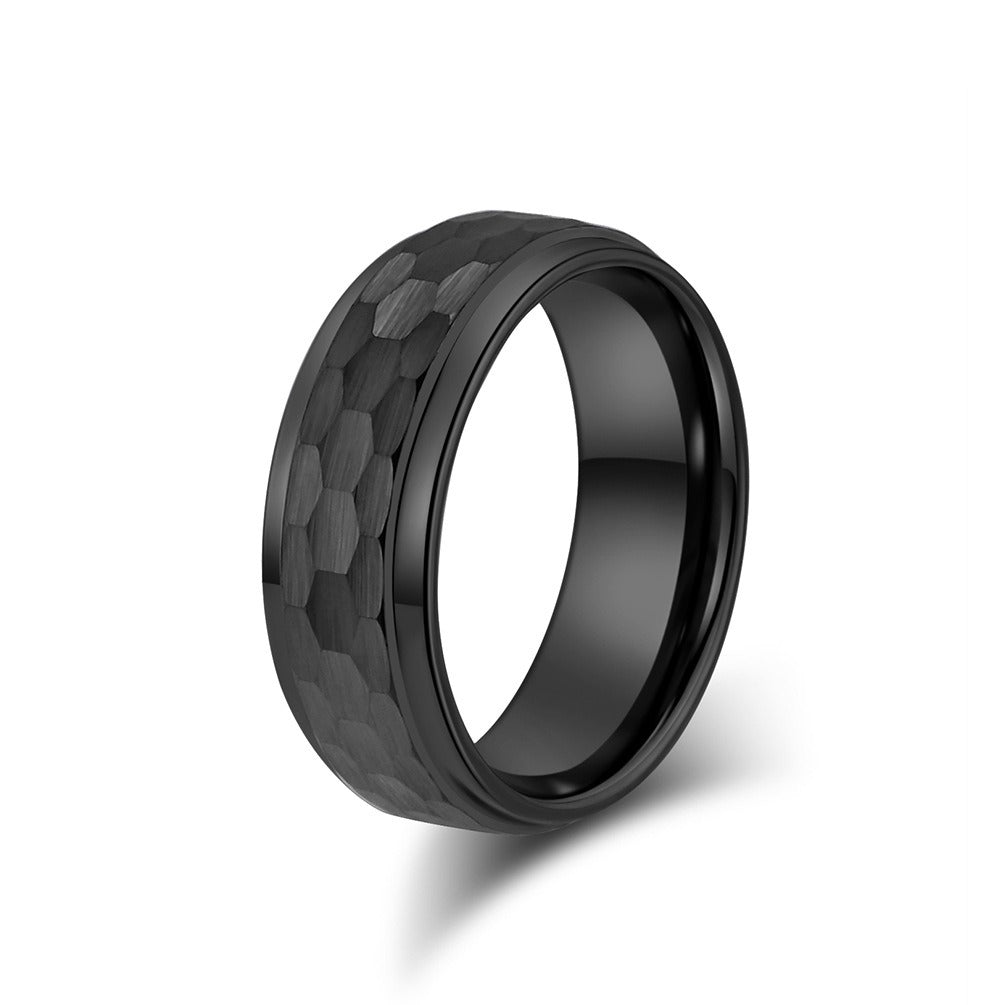 Kemstone Men’s Tungsten Carbide Ring – Minimalist Band Jewelry K-T040