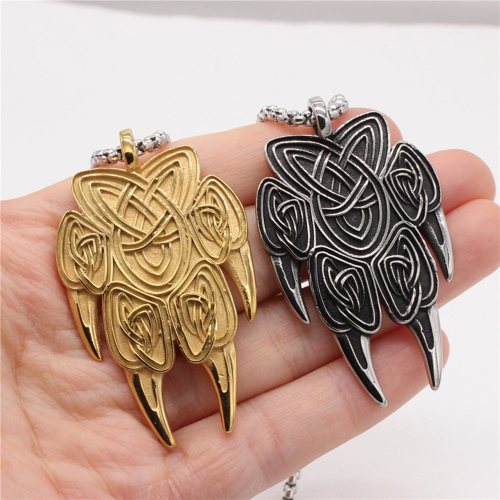 Kemstone Titanium Steel Knot Pendant Necklace for Men Maritime Style P1246