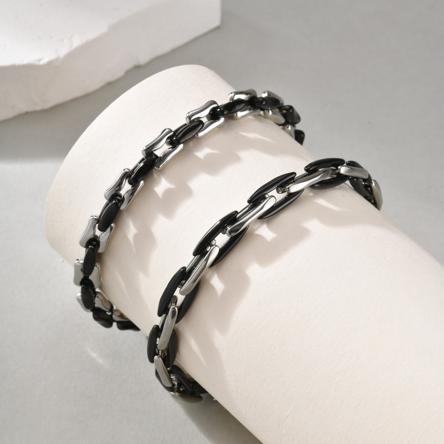 Kemstone Stainless Steel Cuban Chain Bracelet for Men BR-2798