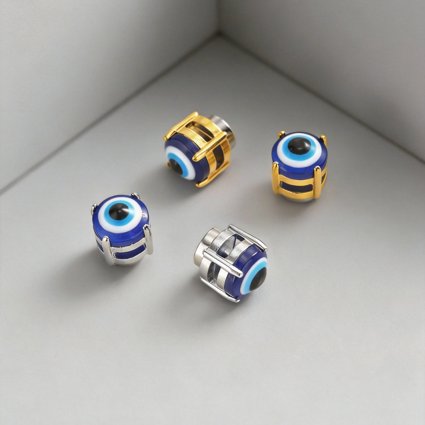 Kemstone Magnetic Ear Cuff No Piercing Stainless Steel Eye Ear Clip Earring for Men Women EC-002